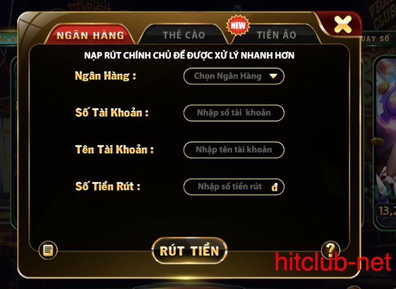 Rút tiền tại Hit Club cần những yêu cầu cơ bản nào?