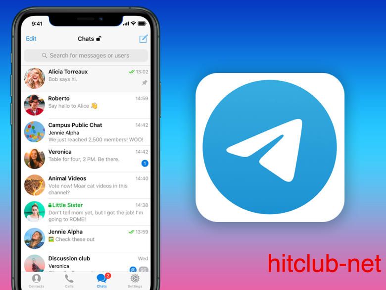 Liên hệ tele Hit Club