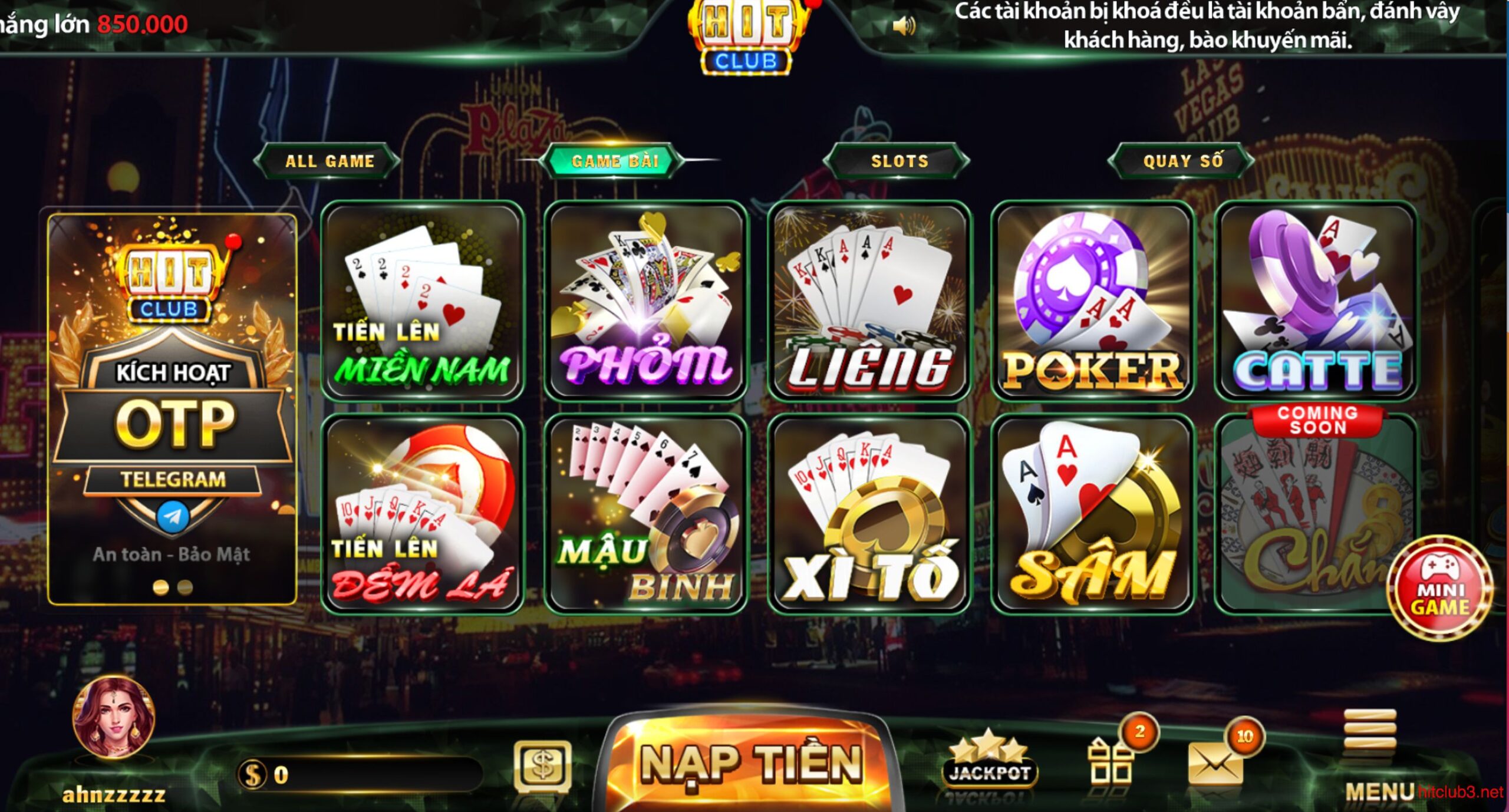 Những ưu điểm tại cổng game bài Hit Club