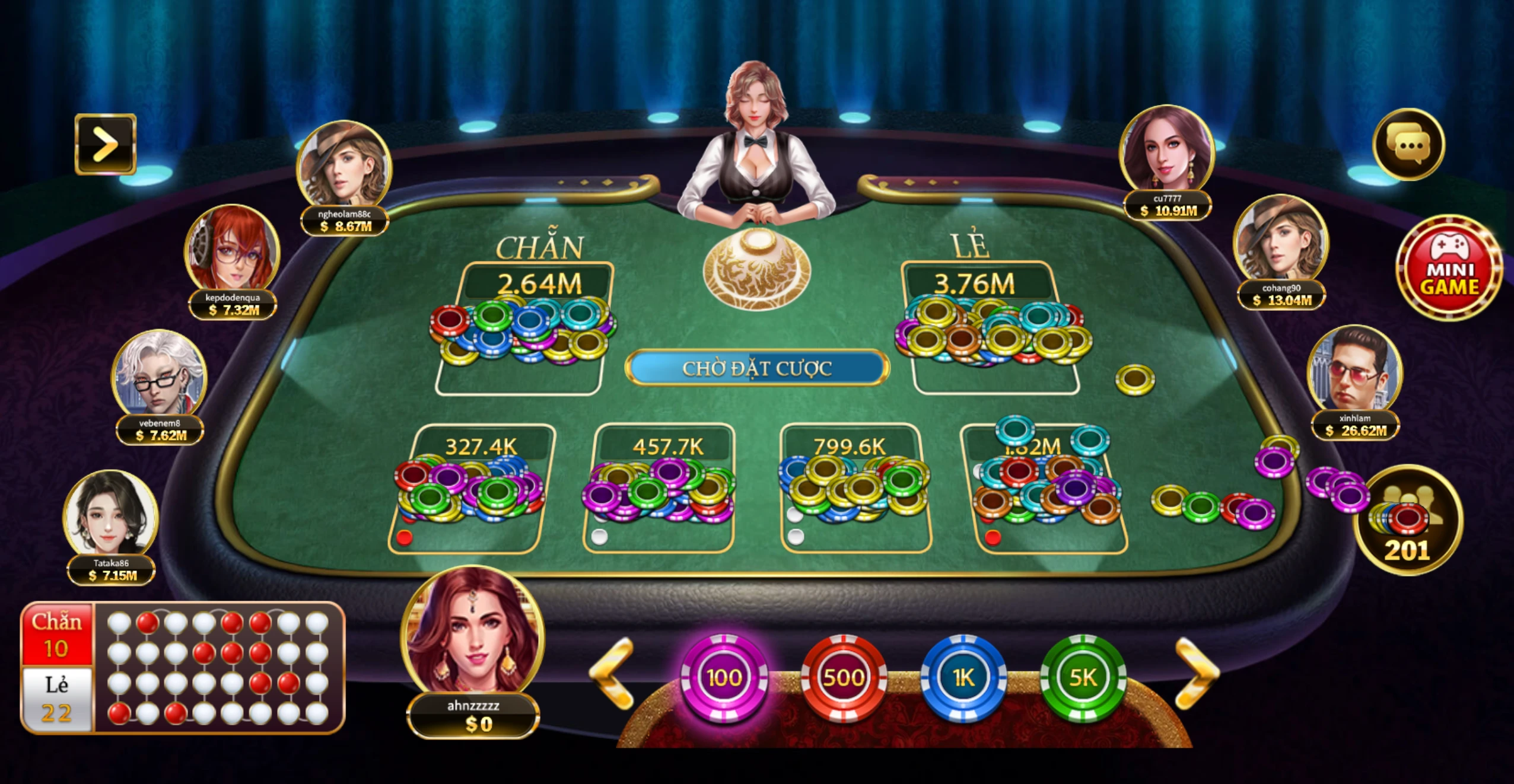 Giới thiệu về xóc đĩa tại Hit Club