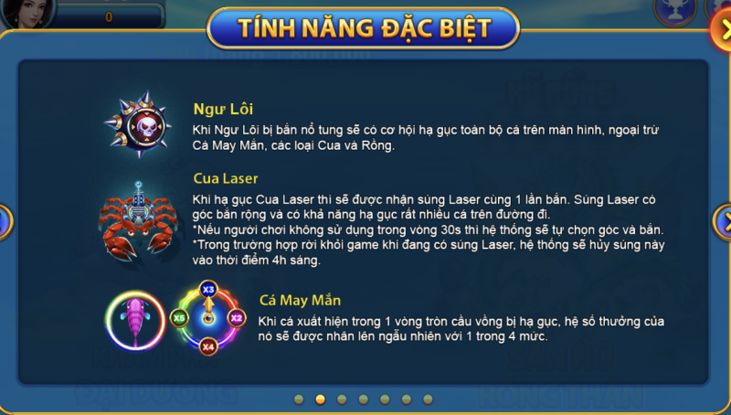 Sử dụng liên hoàn các loại đạn và tính năng đặc biệt