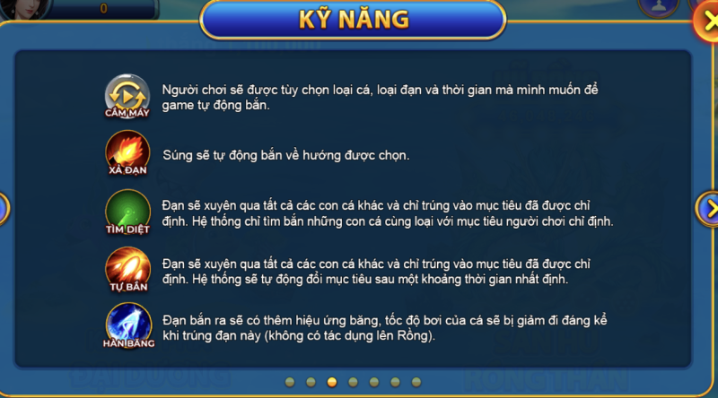 Luôn nắm rõ các kỹ năng và hệ số của cá
