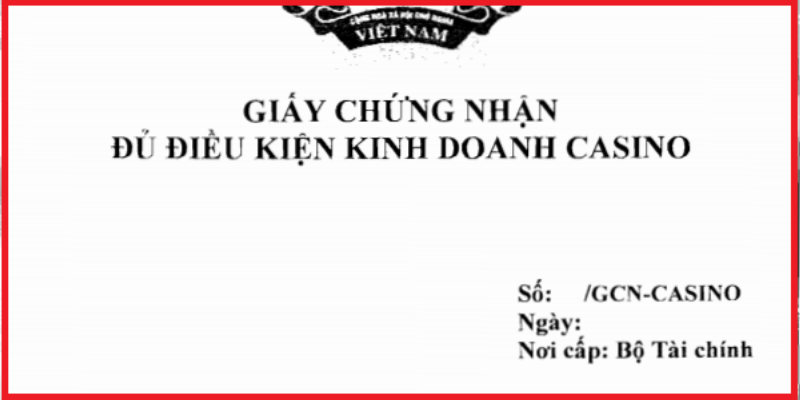 Giấy phép hoạt động là điều quan trọng nhất