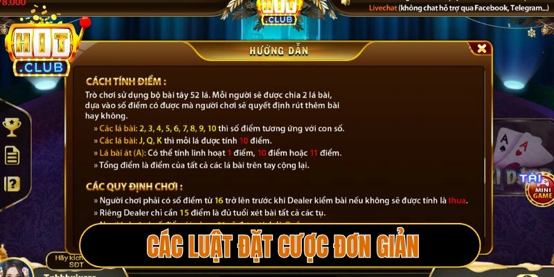 Bỏ túi các luật lệ đặt cược đơn giản